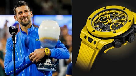 novak djokovic watch sponsor|hublot djokovic.